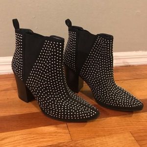 Target Studded Pointed Toe Booties